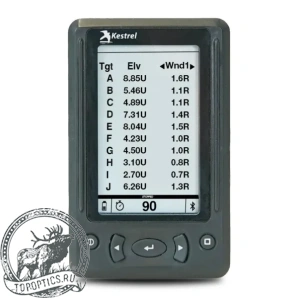 Дисплей KESTREL HUD для Метеостанции 5 серии для передачи данных из Applied Ballistics без пульта #0750LBLK