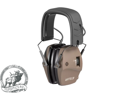 Активные наушники ARTELV КРЕЧЕТ КОРИЧНЕВЫЕ #AKRGB