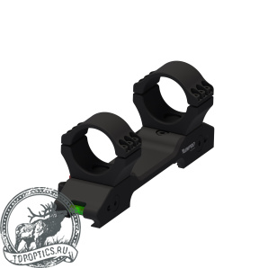 Быстросъёмный моноблочный кронштейн Aimpro на picatinny/weaver D34мм H36мм с уровнем