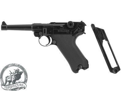 Пистолет пневматический Stalker STL (Luger P08) к.4,5мм #ST-41021L