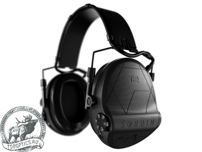 Наушники активные MSA Sordin Supreme T2 Headband Black, кожа/чёрные #303004-10P