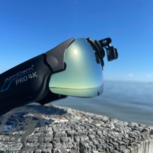 Зеркальные линзы для очков с камерой AIMCAM PRO4K — золотые