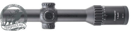 Оптический прицел Vector Optics Continental Tactical ED 1-8x24 SFP (сетка VEC-T8M) с подсветкой #SCOC-T37