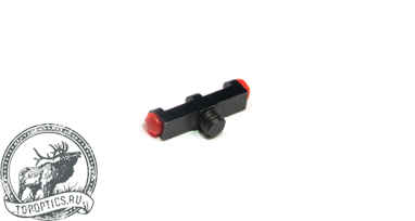 Мушка Nimar оптоволоконная красная, Ø волокна 2мм, резьба 3мм #600.0055.3