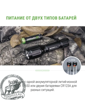 Фонарь тактический Nextorch T5G V2.0 Hunting Set, 1200 люмен 