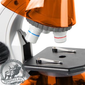 Микроскоп Микромед Атом 40x-640x (апельсин) #27389
