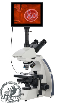 Микроскоп цифровой Levenhuk MED D45T LCD тринокулярный #74011