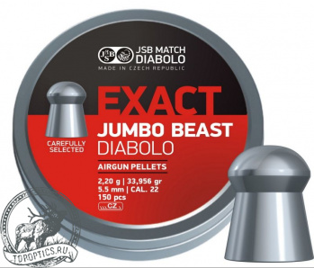 Пульки JSB Exact Jumbo Beast кал. 5,52 мм #JSBEJB022