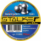 Пульки Stalker Domed Pellets калибр 4.5мм. вес 0.68г. #ST-DP68