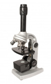 Микроскоп Юннат 2П-3 с подсветкой Серебристый