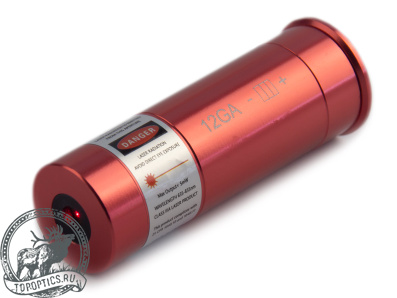 Лазерный патрон ShotTime ColdShot 12х60, кнопка вкл/выкл, красный #ST-LS-12-PB-R