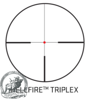 Оптический прицел Sig Sauer Whiskey3 3-9x50 SFP Hellfire TriPlex с подсветкой #SOW33010