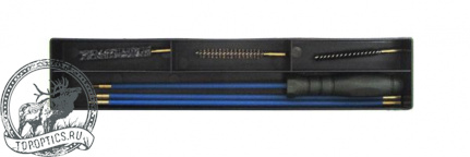 Набор для чистки Nimar калибр 8 мм шомпол металлический в оплётке #210.1008