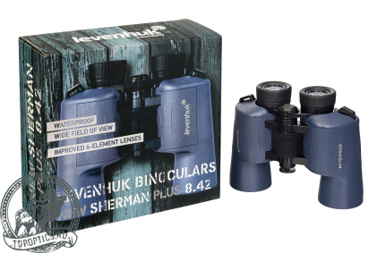 Бинокль Levenhuk New Sherman PLUS 8x42 #84609
