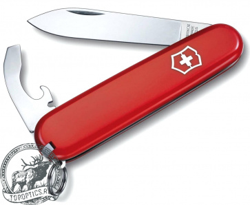 Нож Victorinox Recruit 84 мм (10 функций) красный #0.2503