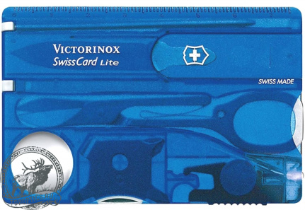 Швейцарская карточка Victorinox SwissCard Lite 13 функций #0.7322.T2