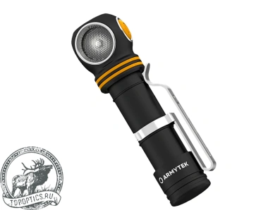 Фонарь налобный-мульти Armytek Elf C2 USB-C (1100 lm, белый, до 105м, 1x18650, IP68)