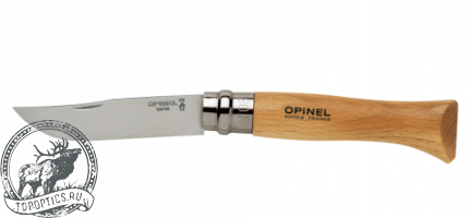 Нож Opinel n°  8 inox, нерж. сталь #123080