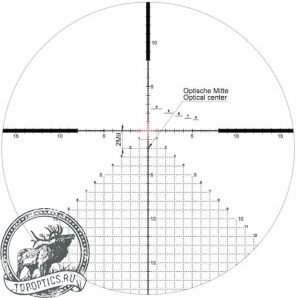 Оптический прицел Kahles K525i 5-25x56 CCW RSW FFP с подсветкой (барабан боковых поправок справа)