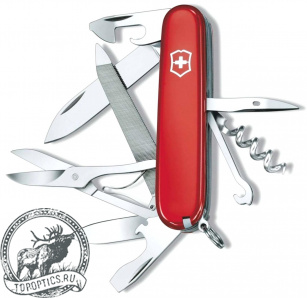 Нож Victorinox Mountaineer 91 мм (18 функций) красный #1.3743