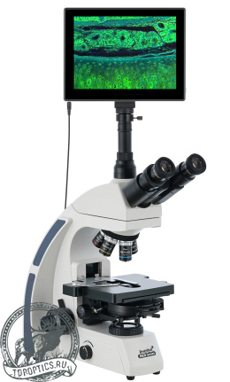 Микроскоп цифровой Levenhuk MED D45T LCD тринокулярный #74011