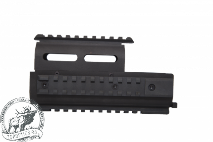 Цевье + накладка AKademia Панцирь РПК для самозарядных ружей типа Вепрь, 4 планки Picatinny #AK17PRP11X