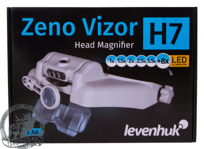 Лупа налобная Levenhuk Zeno Vizor H7 #72611