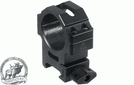 Кольца Leapers UTG быстросъемные 30 мм / Weaver (средние) с винтовым зажимом #RG2W3154
