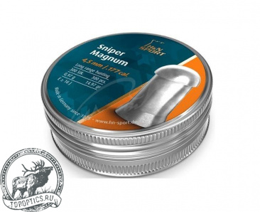 Пульки HN Sniper Magnum к.4,5мм, 0,97г, #PB407