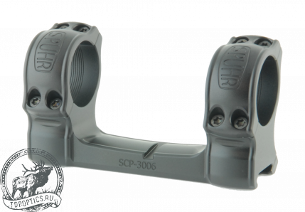 Тактический кронштейн SPUHR D30мм для установки на Picatinny H34мм Aesthetic без наклона #SCP-3006A