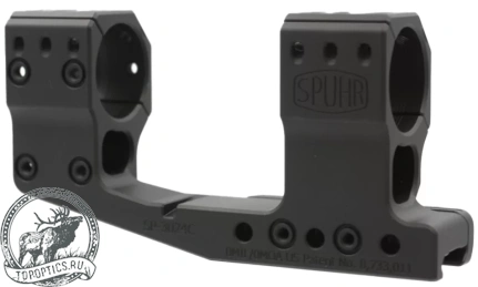 Небыстросъемный кронштейн SPUHR Cantilever Scope Mount Gen3 30мм на Picatinny, вынос 70мм, h=48мм, 0MIL # SP-3024C
