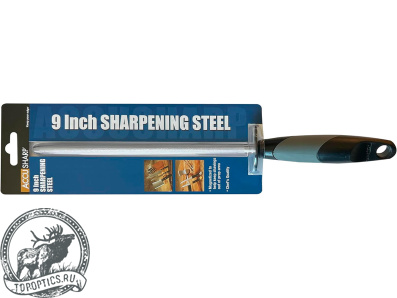 Точилка для ножей AccuSharp Sharpening Steel, мусат 9 дюймов #032C