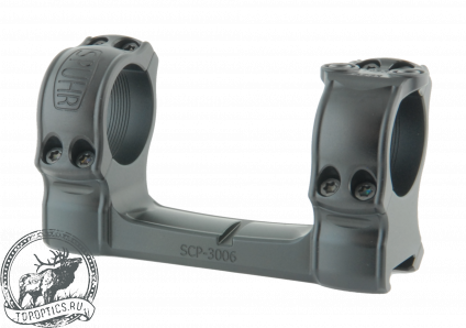 Тактический кронштейн SPUHR кольца 30 мм для установки на Picatinny H34мм Hunting без наклона с одним интерфейсом #SCP-3006