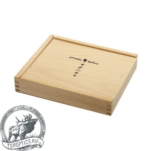 Набор в деревянной коробке из 6 ножей Opinel №7 Nature нержавеющая сталь рукоять самшит гравировка #001555