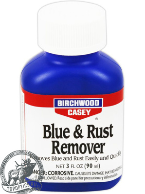 Birchwood Casey Blue & Rust Remover Средство для удаления ржавчины и старого воронения, 90мл #BC-16125