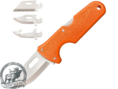 Нож Cold Steel Click N Cut Hunters 3 сменных клинка 420J2 ABS #CS-40AL