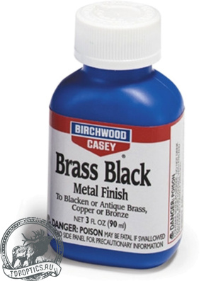 Birchwood Casey Brass Black Состав для холодного воронения меди, 90мл #BC-15225